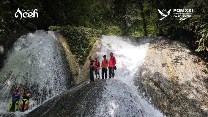 Air Terjun 7 Bidadari berada pada Desa Pulo Meuria, Kecamatan Geureudong Pase, Kabupaten Aceh Utara