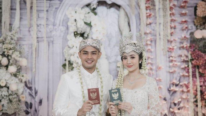 Akad pernikahan Febby Rastanty dan Drajad Djumantara, di The Tribrata, Dharmawangsa, Jakarta Selatan, Sabtu (9/11/2024).