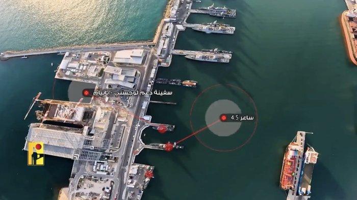 Ancaman terbuka, Hizbullah menyebarkan rekaman video drone berdurasi 10 yang menunjukkan lokasi sedang berada di Israel bagian utara, Selasa (18/6/2024).