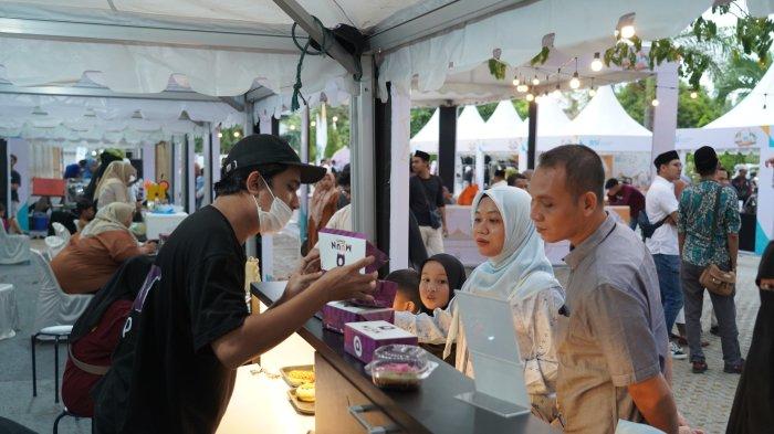 Antusias masyarakat Lhokseumawe dalam Gema Ramadhan BSI 1445 H