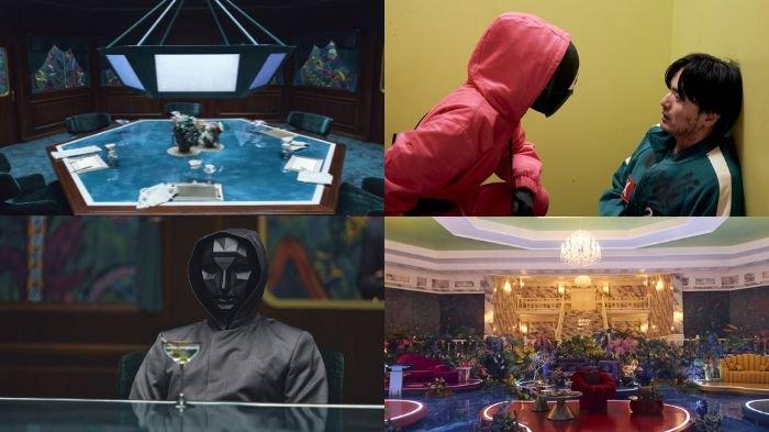 BEHIND THE SCENE - Menampilkan behind the scene final season Squid Game 3, yang menampilkan mulai Meja makan berbentuk heksagon memberi kesan solid dan misterius hingga , momen kritis terjadi saat Gyeong Seok (Lee Jin Uk) terluka parah dan berhadapan dengan para Pink Guard.