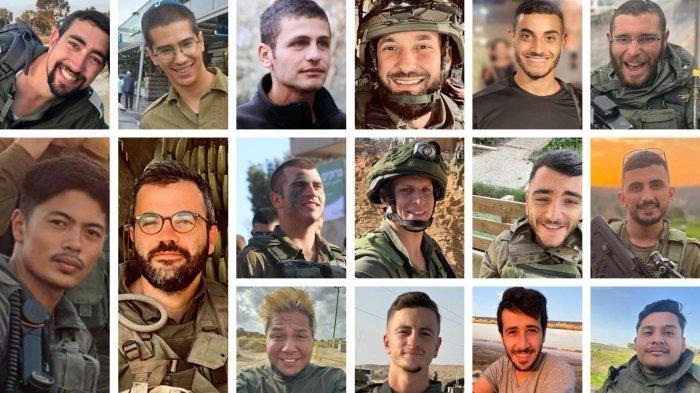 TENTARA IDF TEWAS- Daftar 16 tentara dari 21 tentara Israel yang tewas. Perlawanan Hamas masih kuat di Gaza, dalam insiden paling mematikan dalam pertempuran di Gaza, 21 tentara tewas ketika bangunan runtuh akibat ledakan.