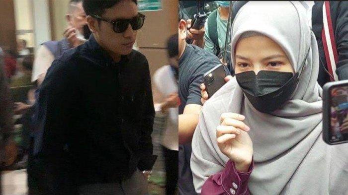 Desta dan Natasha Rizky hadiri sidang cerai, Senin (29/5/2023) (Tribunnews/ Fauzi Nur Alamsyah)