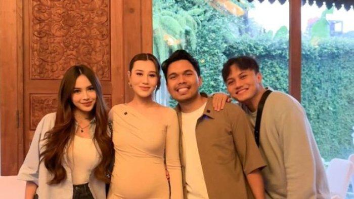 Potret Mahalini yang sudah langsing dan segera dipuji warganet di acara reveal gender Aaliyah Massaid.