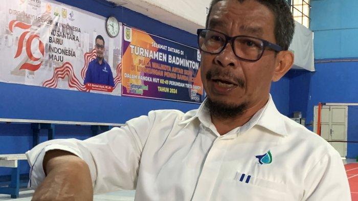 Direktur Utama (Dirut) Perusahaan Umum Daerah Air Minum (Perumdam) Tirta Daroy Banda Aceh, T Novizal Aiyub alias Ampon Yub.
