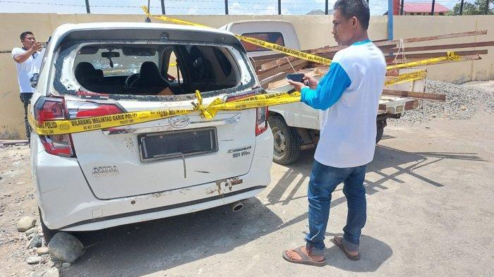 Barang bukti kendaraan digunakan tersangka pencurian ternak dan besi sedang diabadikan awak media saat diamankan di Mapolres Pidie, Kamis (14/9/2023)