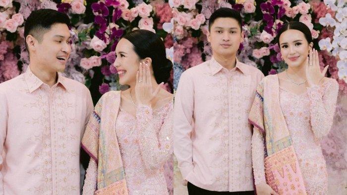 Telah resmi dilamar Rizki Natakusumah, Beby Tsabina bagikan momen saat pamer cincin di jari manis.