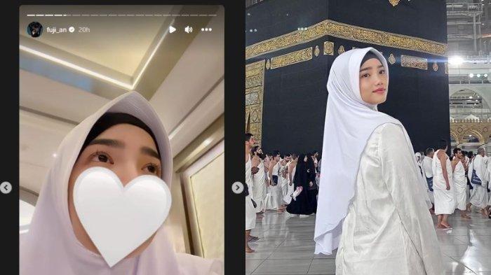 Fuji menunaikan ibadah umrah
