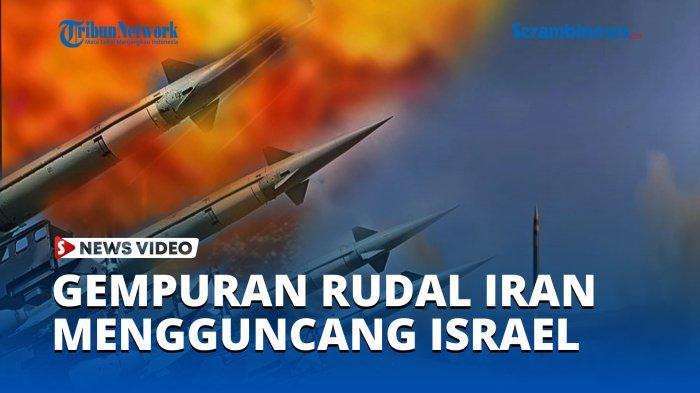 Gempuran Rudal Iran Mengguncang Israel