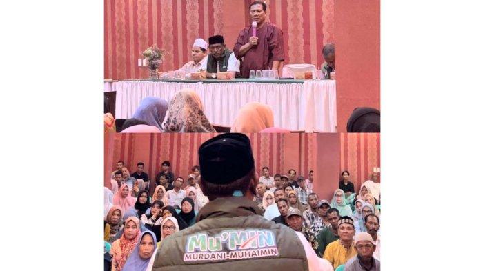 Ketua Tim Pemenangan Pasangan Calon (Paslon) Bupati dan Wakil Bupati Bireuen, Murdani Yusuf-Abdul Muhaimin (Mu'Min), H Ruslan Daud (HRD) terus mengajak masyarakat untuk melawan dan menangkap pelaku money politic.