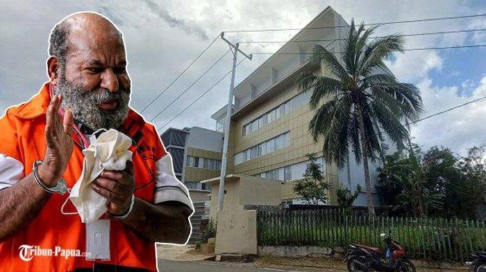 Hotel Angkasa di Jayapura yang menurut hakim bukan hasil korupsi Lukas Enembe.