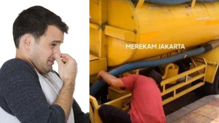 ILUSTRASI truk tinja mogok (Instagram @merekamjakarta / Thinkstock)