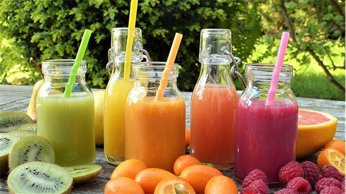 Ilustrasi jus buah