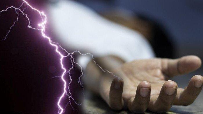 Ilustrasi meninggal karena petir -