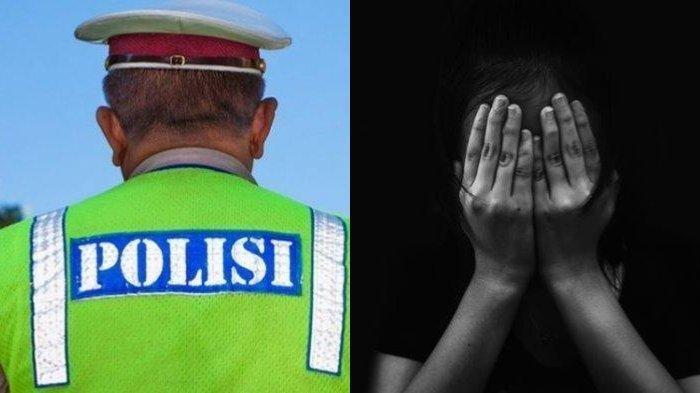 Ilustrasi polisi dan pelecehan seksual. Dua oknum polisi di Ambon ditetapkan menjadi tersangka usai merudapaksa dan menganiaya wanita berinisial MS (39).