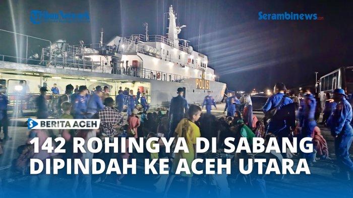 Sebanyak 142 imigran Rohingya yang sebelumnya berada di penampungan gudang kontainer pelabuhan CT-1 BPKS Kota Sabang telah dipindahkan ke bekas kantor Imigrasi Lhokseumawe, Aceh. Pemindahan ini dilakukan, Sabtu (20/7/2024) sekitar pukul 20.30 WIB malam menggunakan Kapal Wisanggeni 8005.