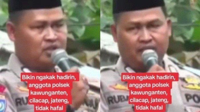 Inilah sosok anggota polisi viral diduga tak hafal pancasila heboh jadi sorotan