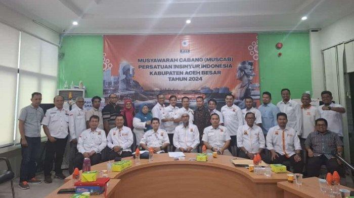 Ir. Variadi, ST, M.Eng, IPU, ASEAN.Eng kembali terpilih sebagai Ketua PII Kabupaten Aceh Besar