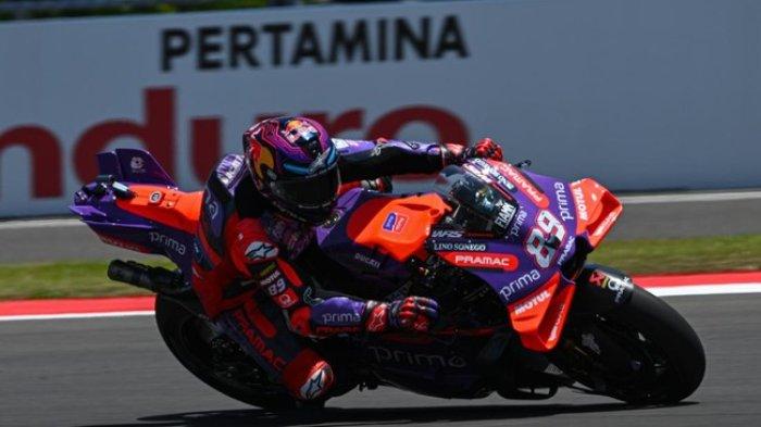 Jorge Martin menjadi juara di MotoGP Mandalika 2024.