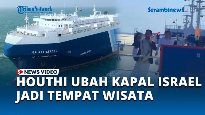 Kapal Israel yang Disita Houthi Yaman Jadi Objek Wisata Warga Lokal