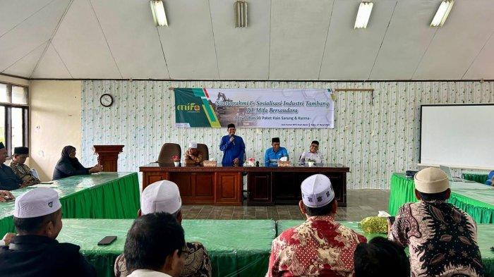 Keterlibatan Industri Tambang & Masyarakat Melalui Safari Ramadhan