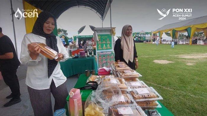 Kue Keukarah milik Asrita ikut Expo yang dilaksanakan Pemerintah Kabupaten Bireuen.