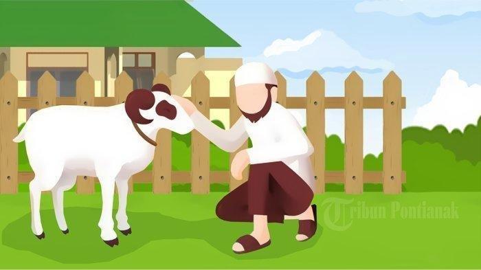 NIAT BERKUBAN - Berikut ini Niat Berkurban Lengkap Doa Menyembelih Hewan Kurban Bahasa Arab dan Latin Dilengkap Niat Kurban untuk 7 Orang.