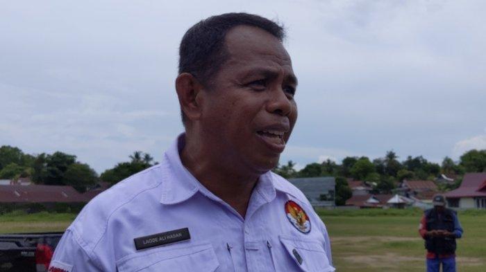 La Ode Ali Hasan, Kepala Dinas Perindustrian dan Perdagangan Kota Baubau.