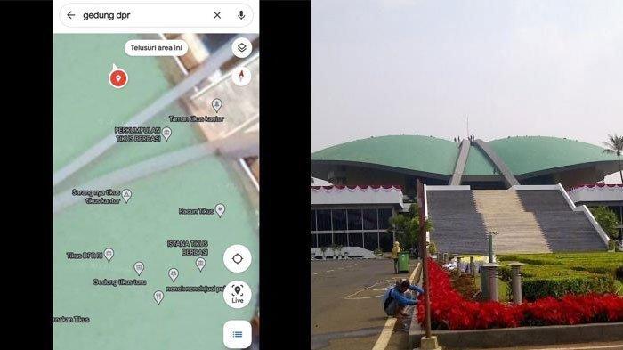 Muncul nama-nama aneh di sekitar Gedung DPR RI