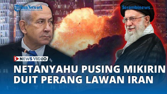 FOTO Netanyahu Pusing Mikirin Duit Perang Lawan Iran
