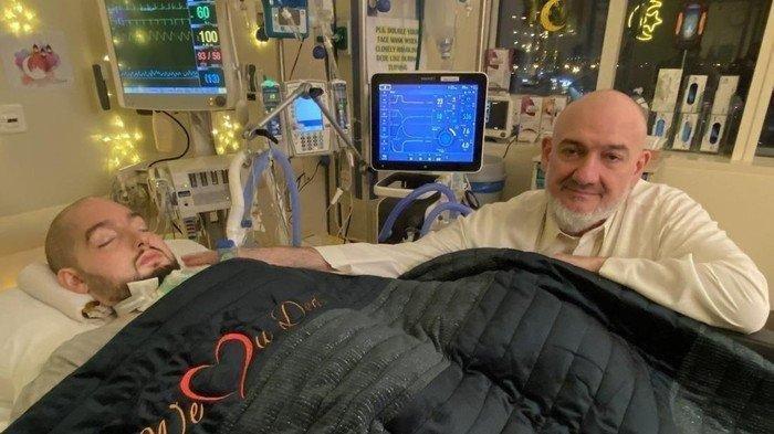 Pangeran Arab Saudi Al Waleed bin Khaled bin Talal yang terbaring koma di tempat tidur.