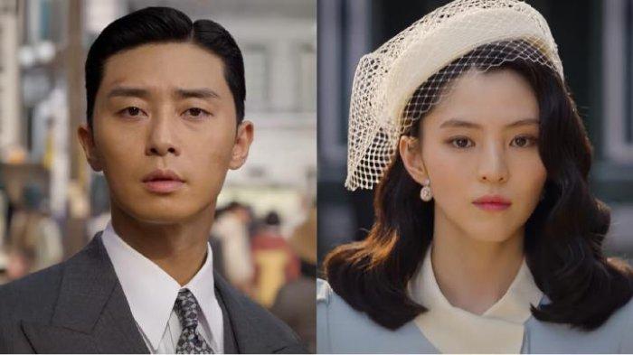 Park Seo Joon dan Han So Hee di drakor Gyeongseong Creature.