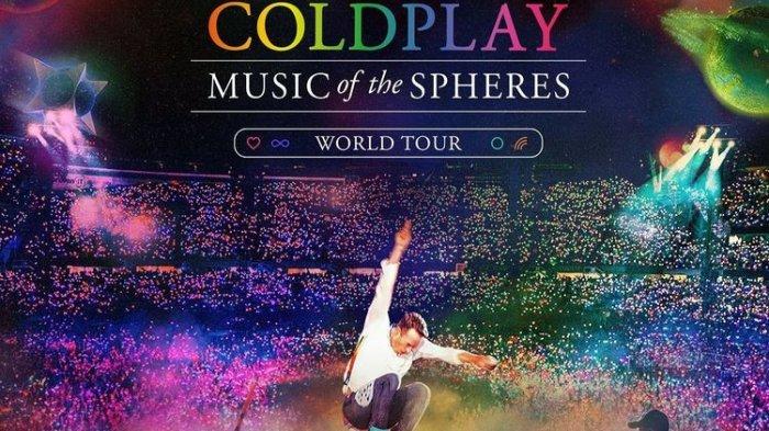 Resmi, Coldplay konser di Jakarta pada 15 November 2023.