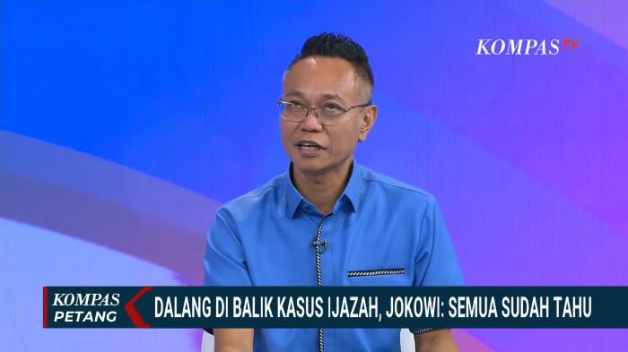 Sekretaris Jenderal Peradi Bersatu, Ade Darmawan partai biru