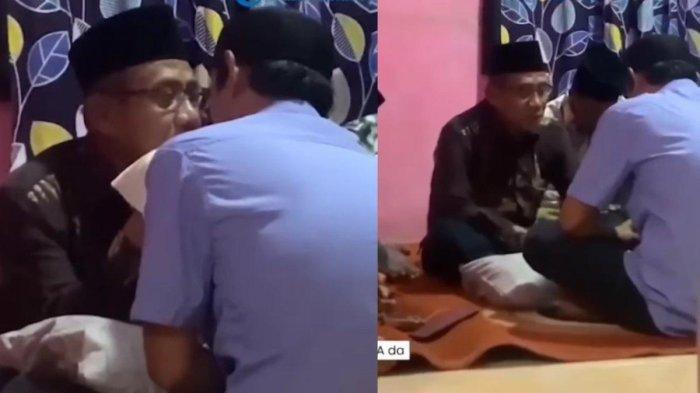 Seorang ayah menggantikan putranya yang kabur jelang akad nikah (Capture YouTube)