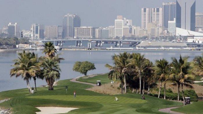 Suasana Kota Dubai, Uni Emirat Arab.