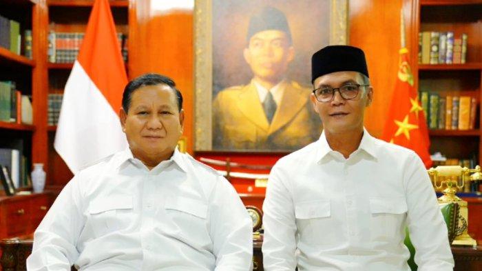 Anggota DPR RI TA Khalid bersama Presiden Prabowo Subianto