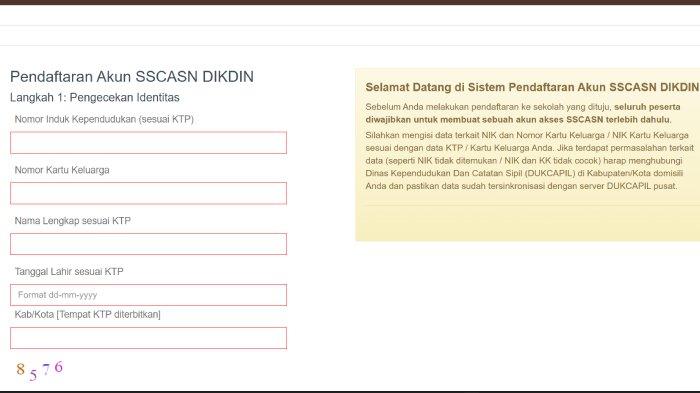 Tampilan proses pendaftaran Sekolah Kedinasan 2025 yang dibuka mulai Minggu (29/6/2025) hingga penutupan pada Sabtu (12/7/2025).