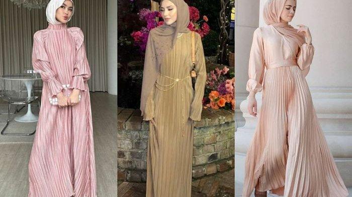Tren Baju Lebaran 2024, Inspirasi Dress Plisket yang Banyak Diminati