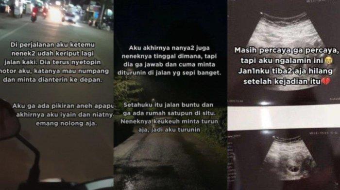 Wanita curhat kehilangan janinnya seusai menolong seorang nenek yang tak dikenal di waktu Magrib