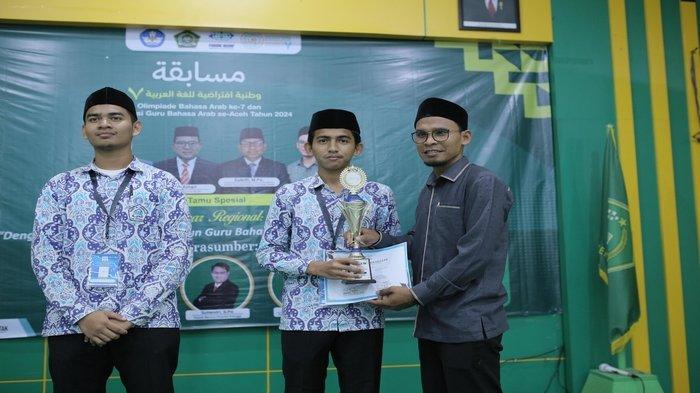 Daiyul Arby Farizky, Juara 1 Olimpiade Bahasa Arab ke-7 Tingkat Provinsi Aceh