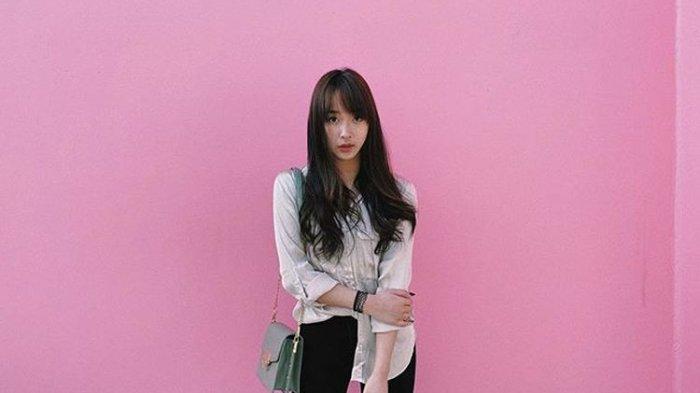 Idol Kpop asal Indonesia Dita Karang atau yang lebih dikenal sebagai Dita Secret Number.