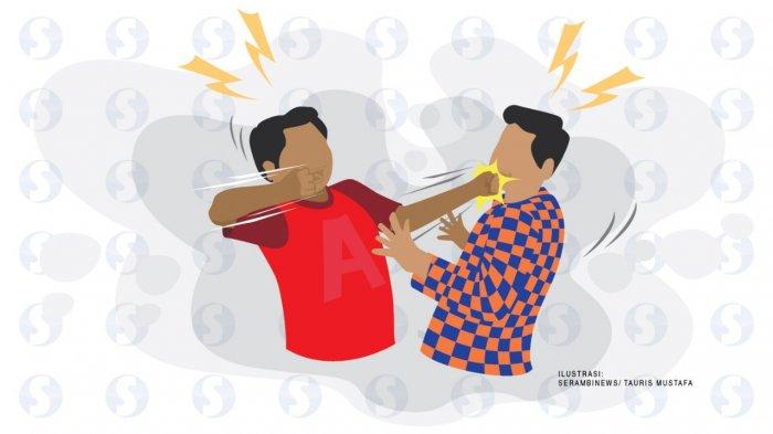 Ilustrasi berkelahi
