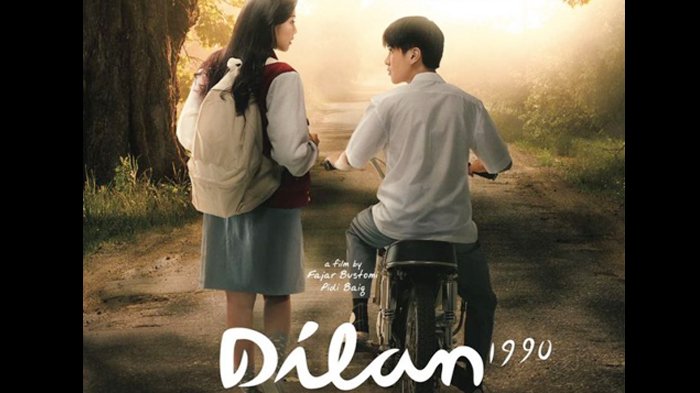 Kolase cover film Dilan