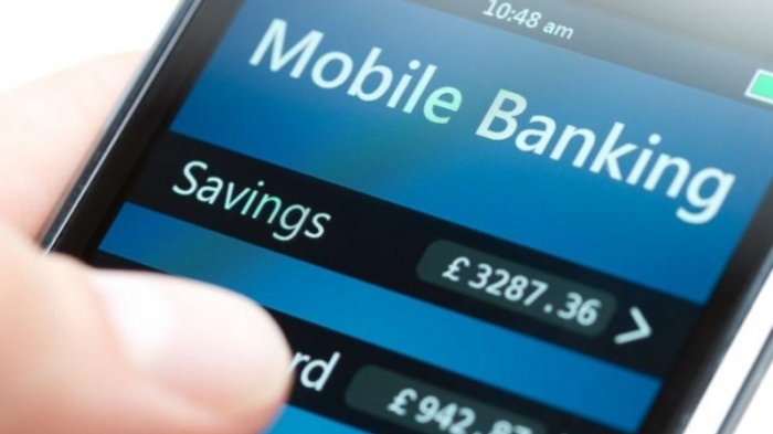 Ilustrasi mobile banking
