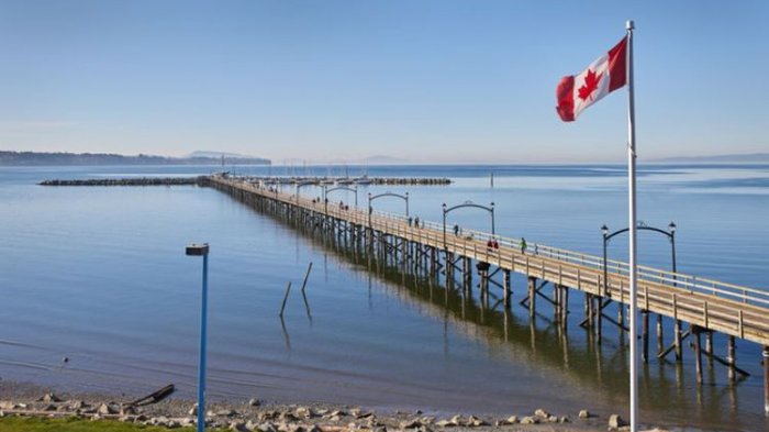 Pesisir pantai di British Columbia, Vancouver, Kanada.(Think Stock)