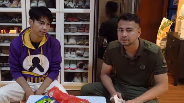Raffi Ahmad akhirnya bertemu dengan penjual bakso viral bernama Dimas Ramadhan, janji akan membiayai kuliahnya. (YouTube/Rans Entertaiment)