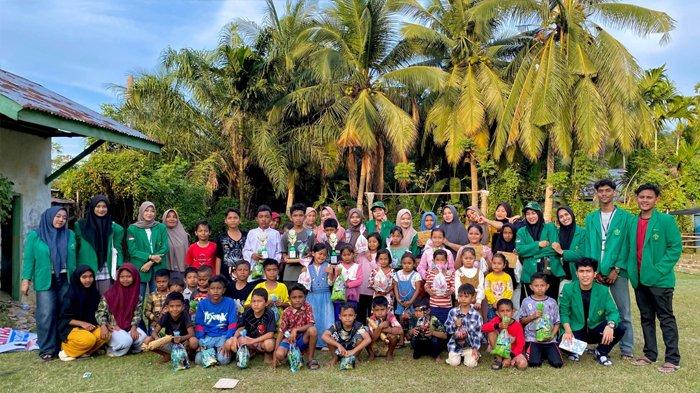 Mahasiswa KKN-PPM Unimal Kelompok 53 Gelar Perlombaan di Desa Punti