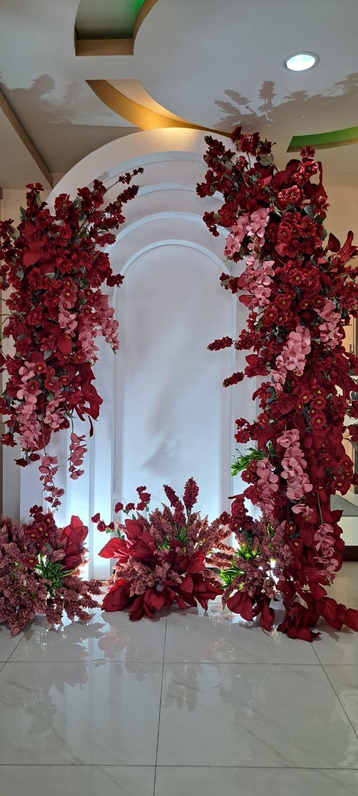 Contoh dekorasi wedding