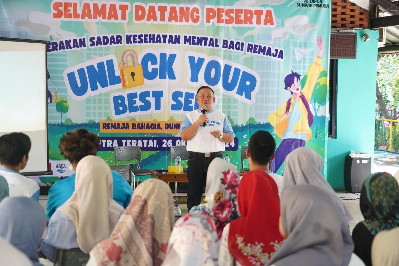 Kementerian Kependudukan dan Pembangunan Keluarga/BKKBN menggandeng UNICEF dalam Gerakan Kesehatan Mental Bagi Remaja “Unlock Your Best Self -Remaja Bahagia, Dunia Lebih Ceria”, Sabtu (26/10/2024)
